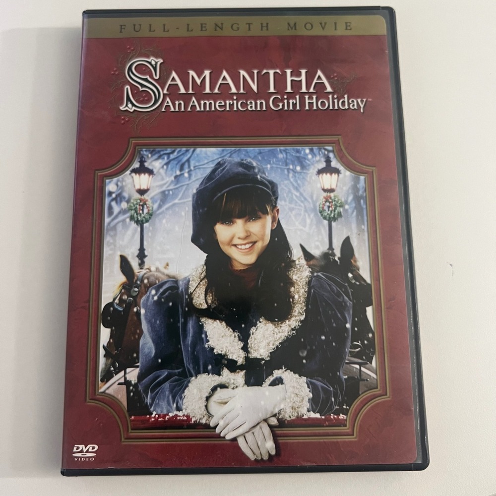 American Girl Samantha An American Girl Holiday DVD Movie Kids One Size